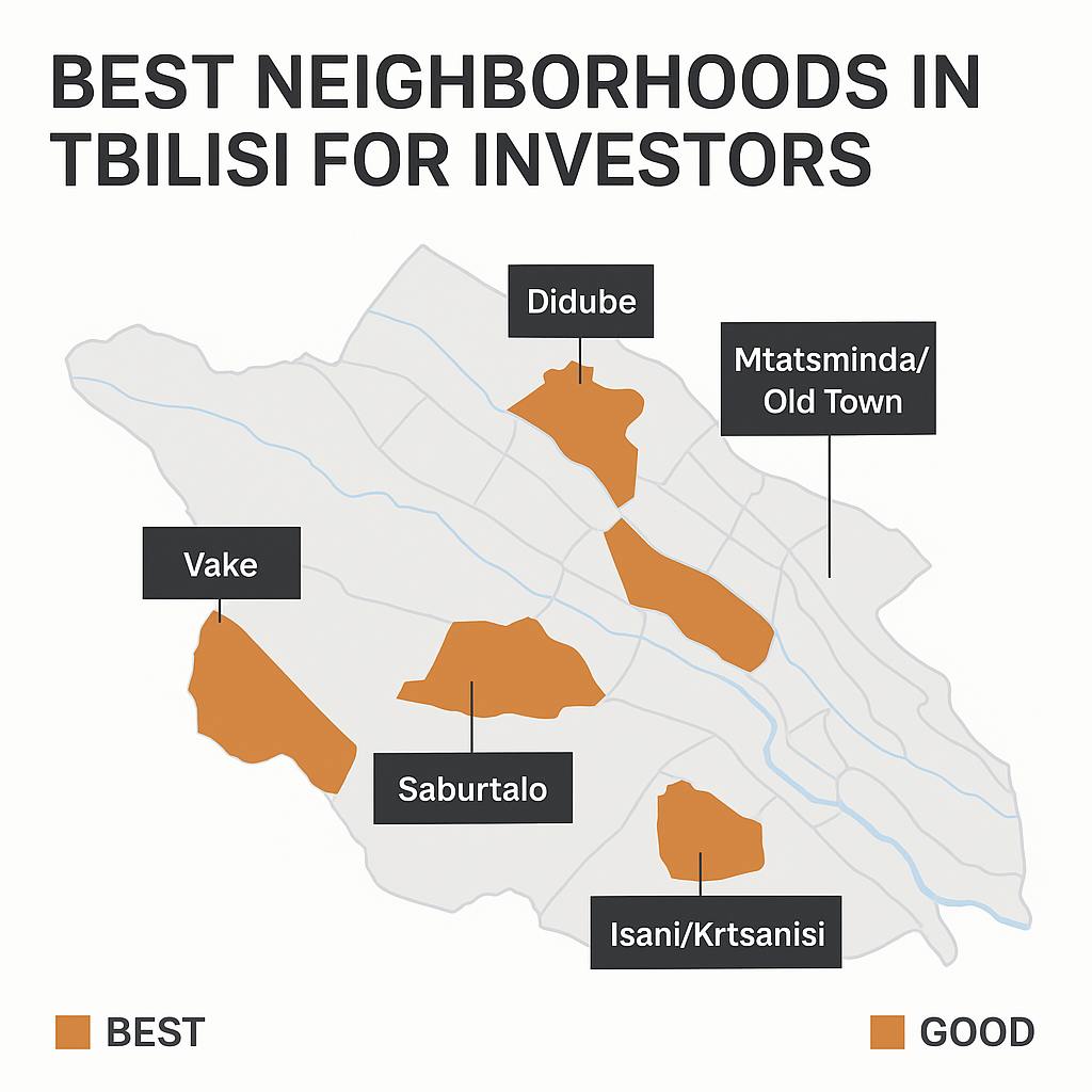 best neighborhoods in Tbilisi for investors